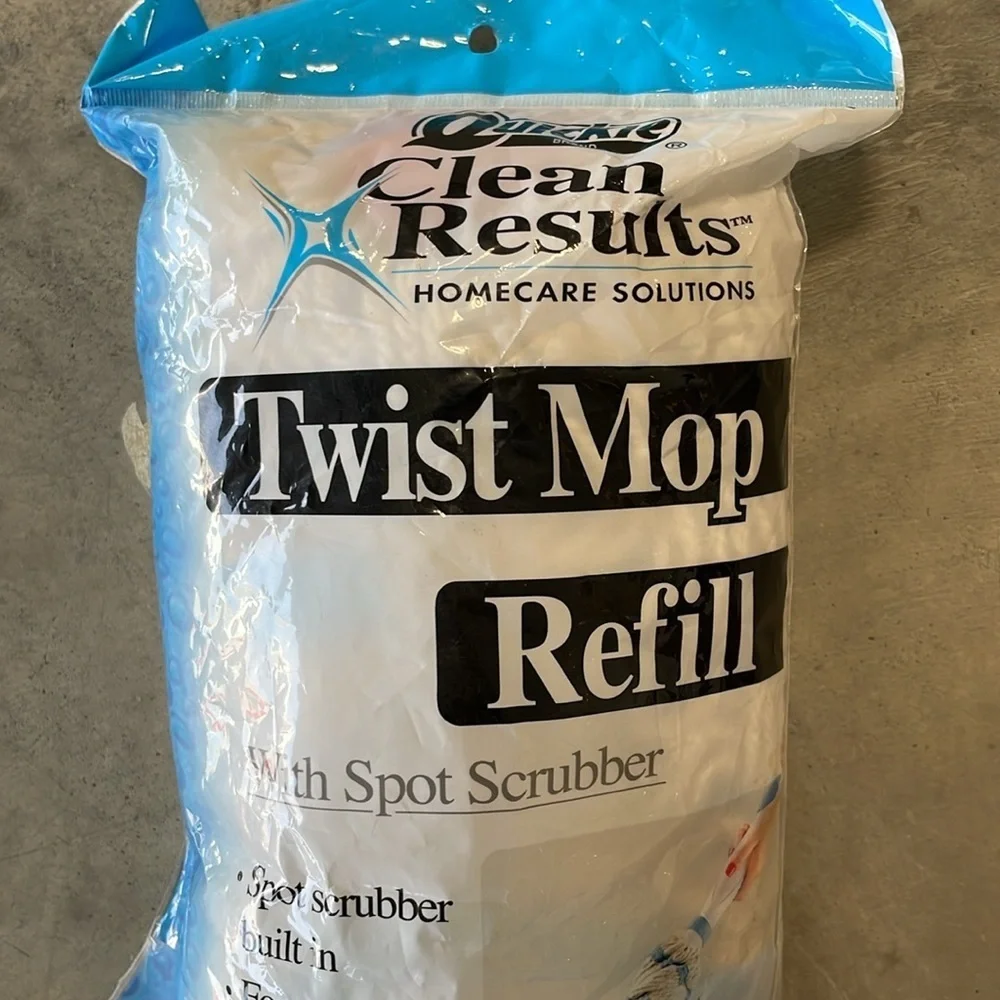 Quickie Clean Results Twist Mop Refill Spot Scrubber Industrial NEW - Picture 2 of 6
